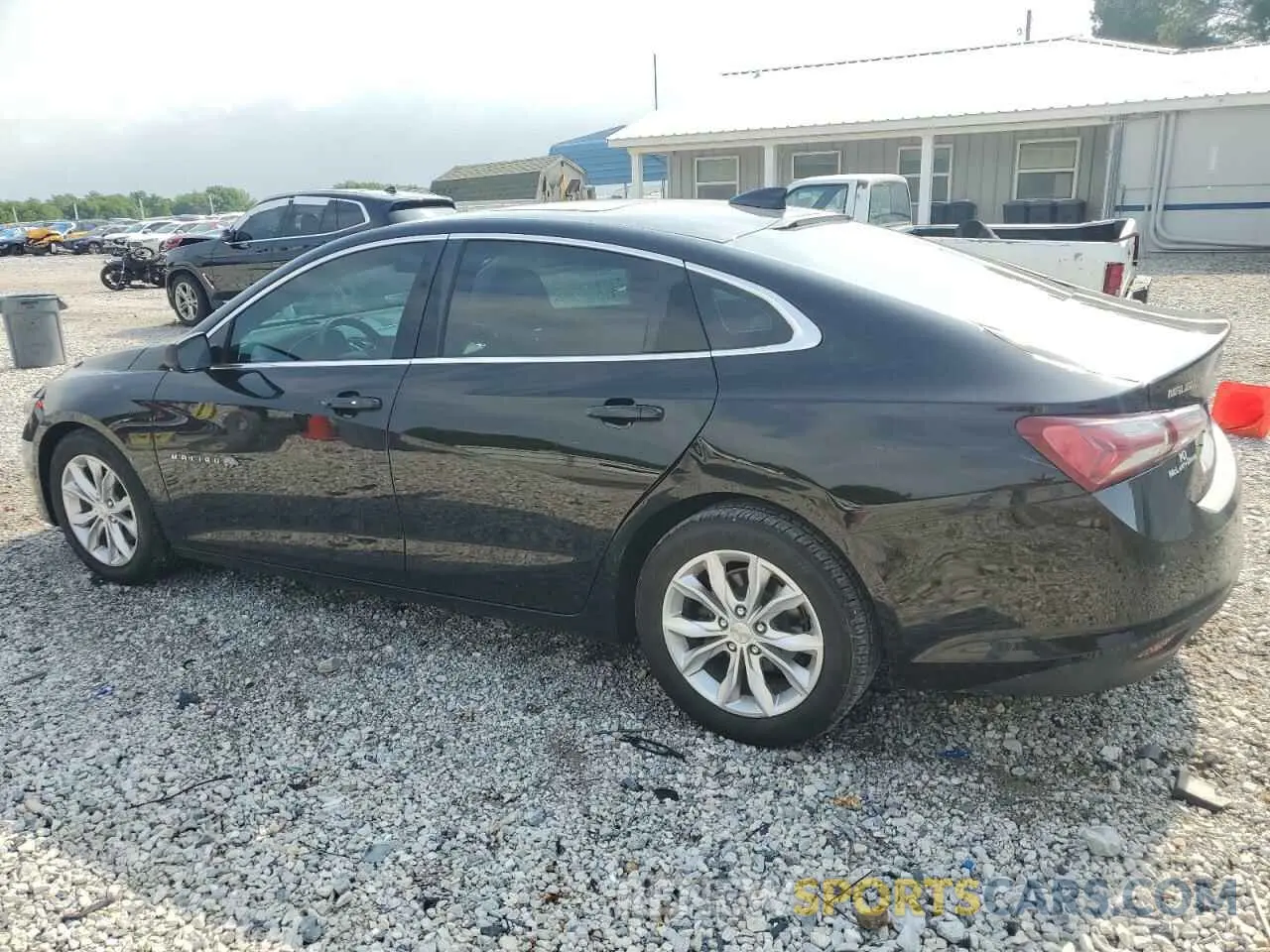 2 Photograph of a damaged car 1G1ZD5ST5KF110261 CHEVROLET MALIBU 2019