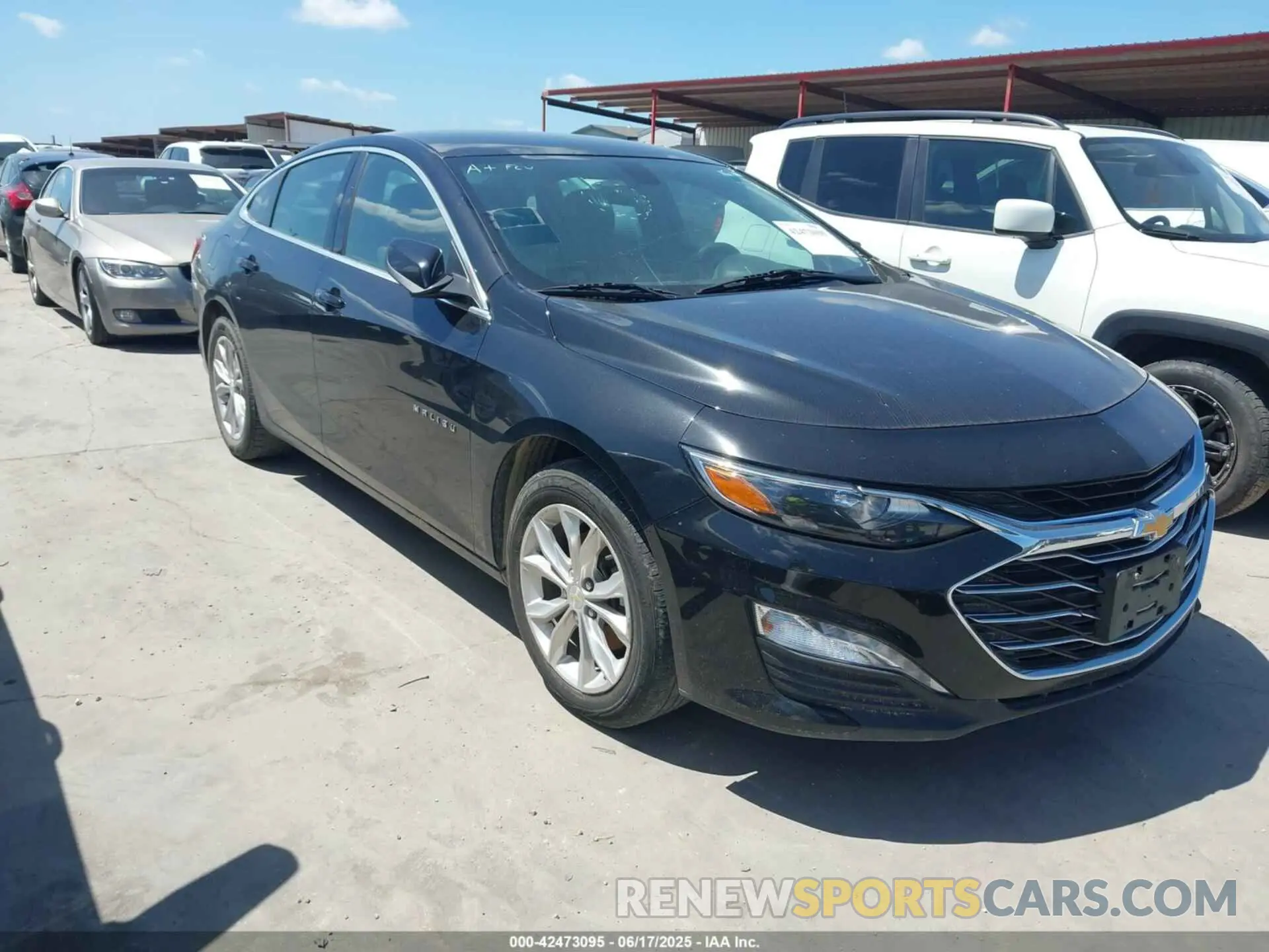 1 Photograph of a damaged car 1G1ZD5ST5KF111717 CHEVROLET MALIBU 2019
