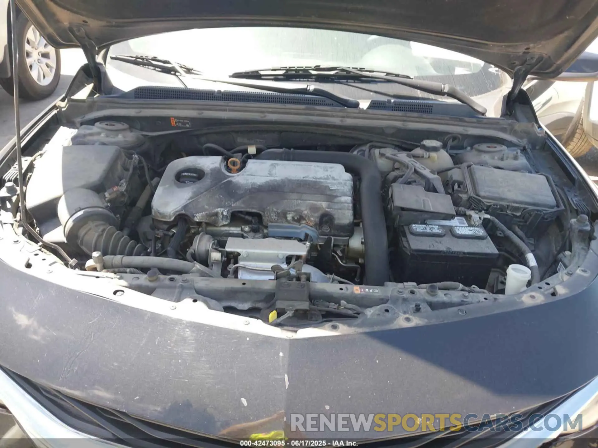 10 Photograph of a damaged car 1G1ZD5ST5KF111717 CHEVROLET MALIBU 2019