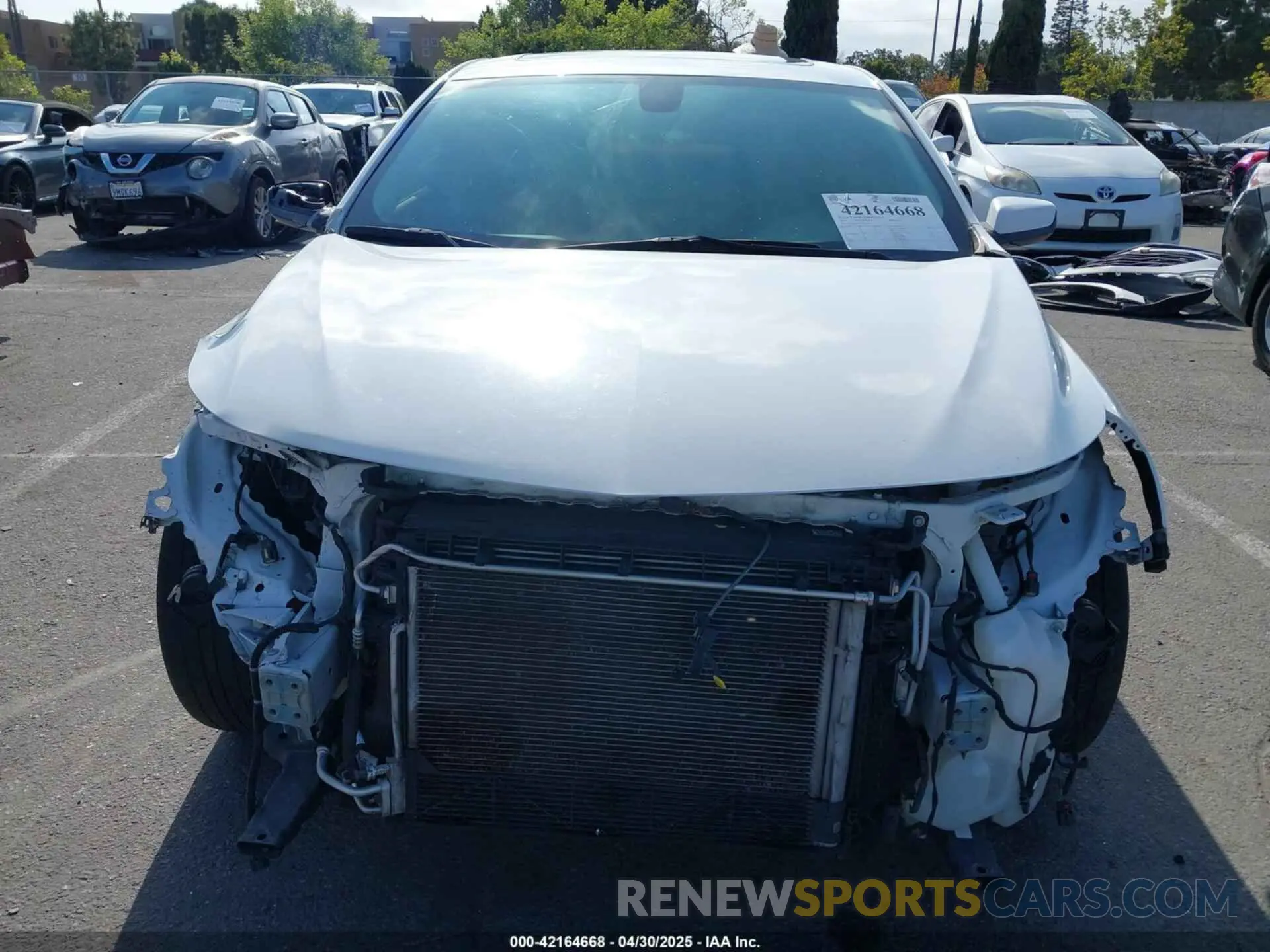 6 Photograph of a damaged car 1G1ZD5ST5KF112091 CHEVROLET MALIBU 2019