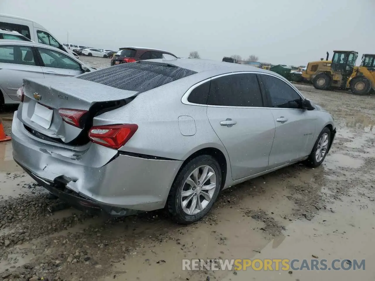 3 Photograph of a damaged car 1G1ZD5ST5KF112835 CHEVROLET MALIBU 2019