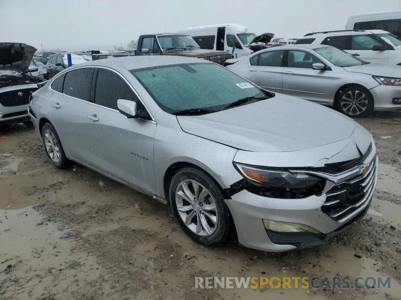 4 Photograph of a damaged car 1G1ZD5ST5KF112835 CHEVROLET MALIBU 2019