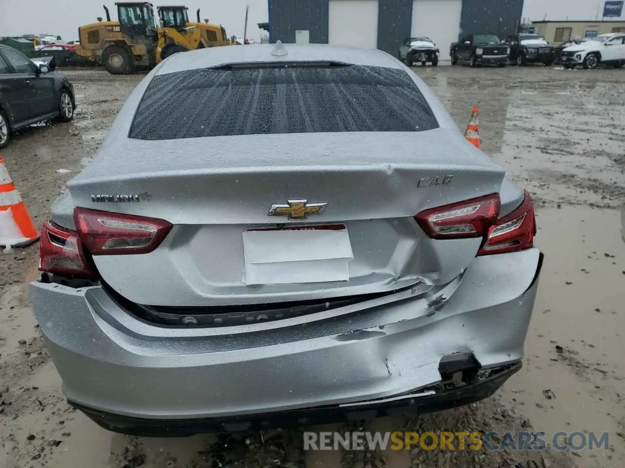 6 Photograph of a damaged car 1G1ZD5ST5KF112835 CHEVROLET MALIBU 2019