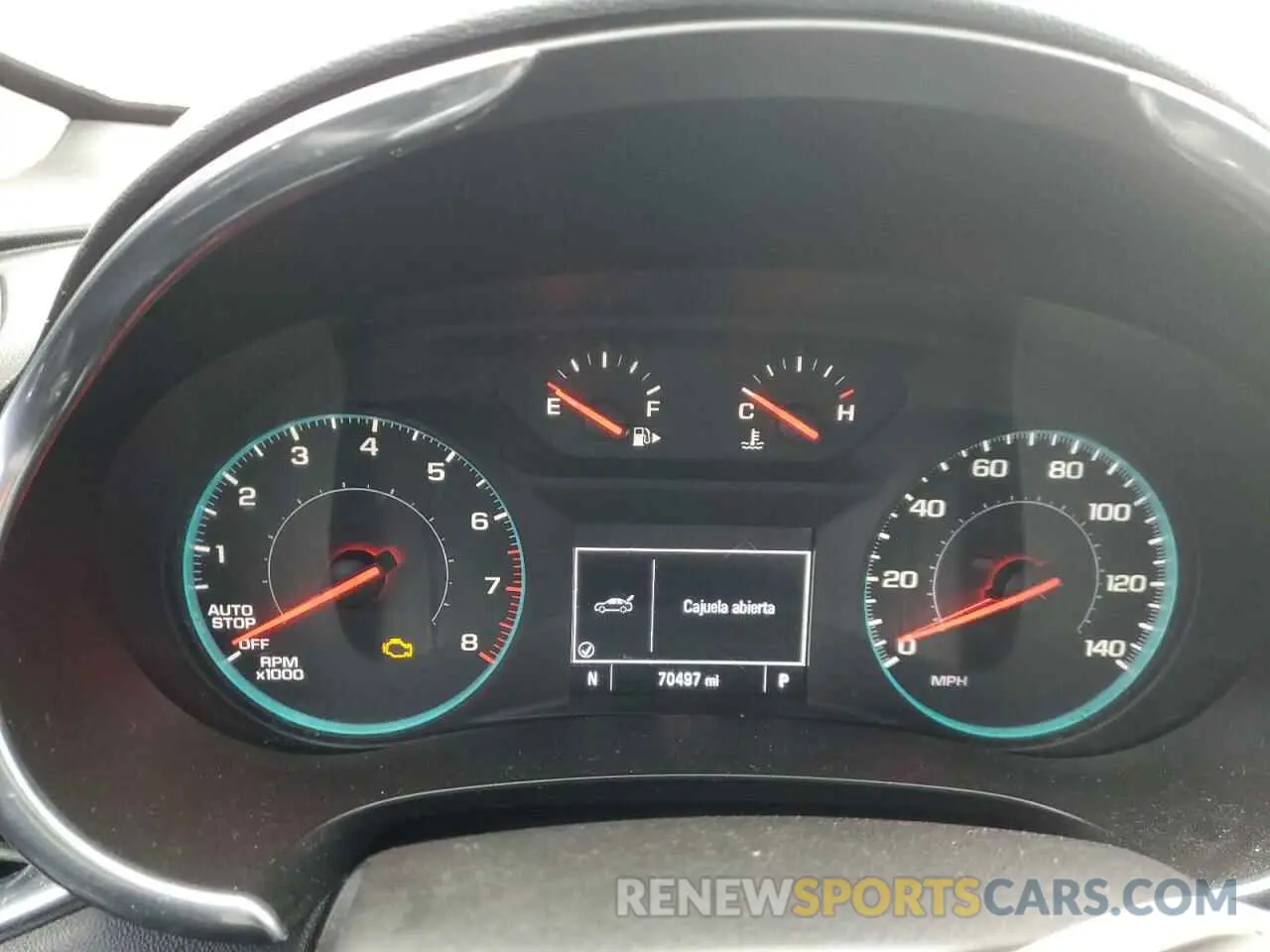 9 Photograph of a damaged car 1G1ZD5ST5KF112835 CHEVROLET MALIBU 2019