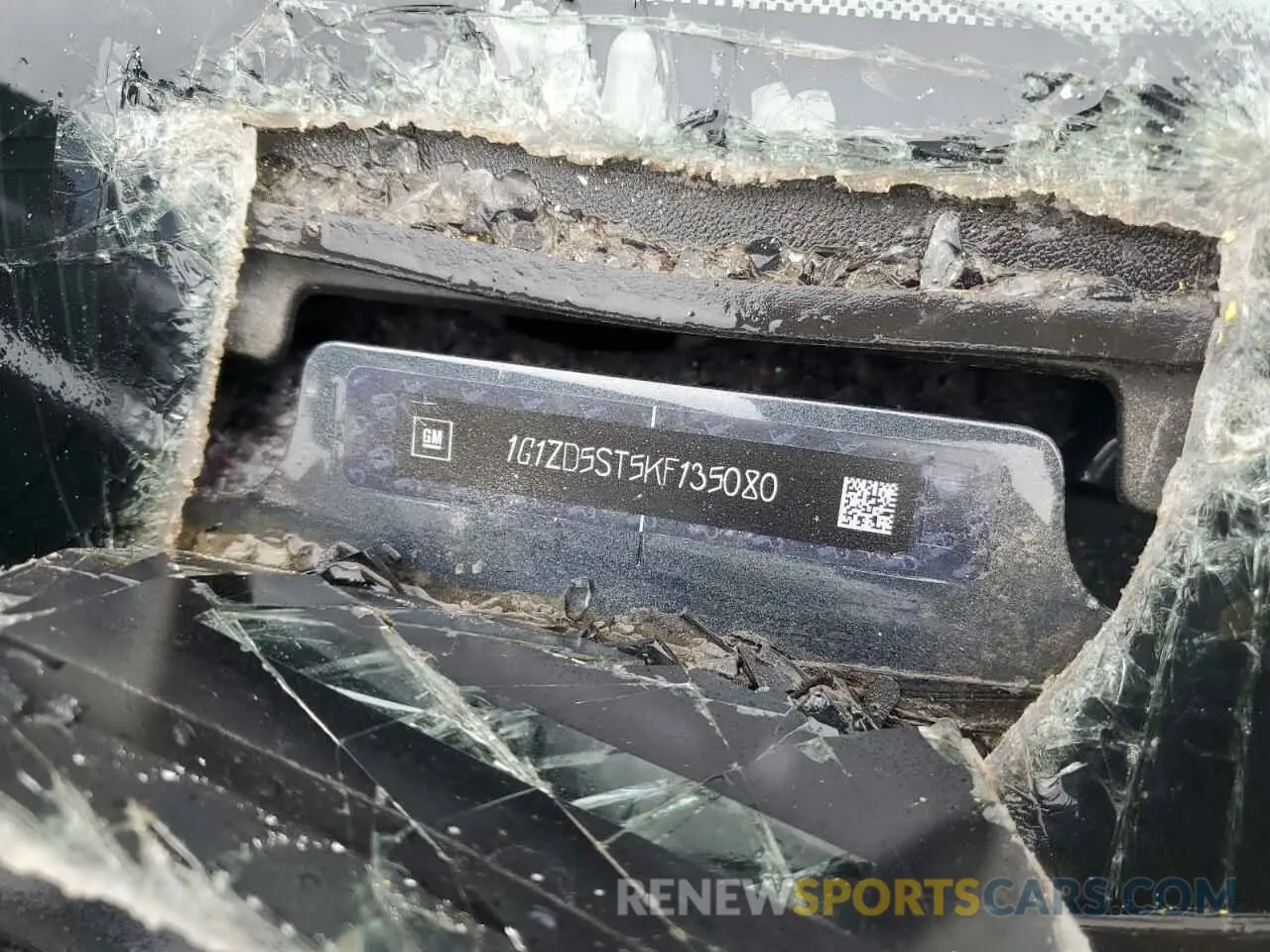 12 Photograph of a damaged car 1G1ZD5ST5KF135080 CHEVROLET MALIBU 2019