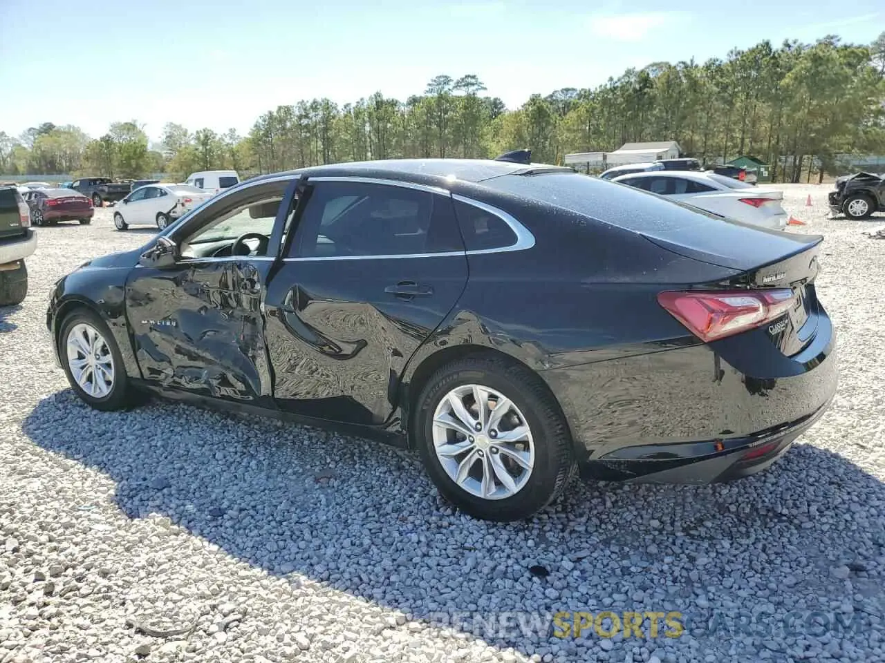 2 Photograph of a damaged car 1G1ZD5ST5KF146662 CHEVROLET MALIBU 2019