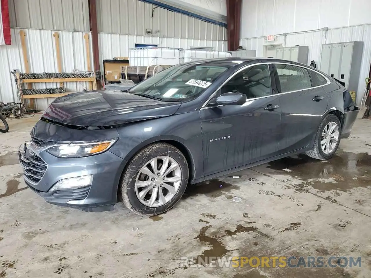 1 Photograph of a damaged car 1G1ZD5ST5KF147777 CHEVROLET MALIBU 2019