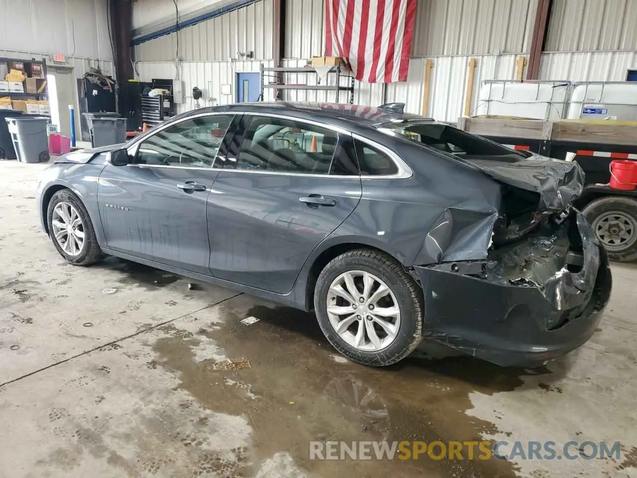 2 Photograph of a damaged car 1G1ZD5ST5KF147777 CHEVROLET MALIBU 2019