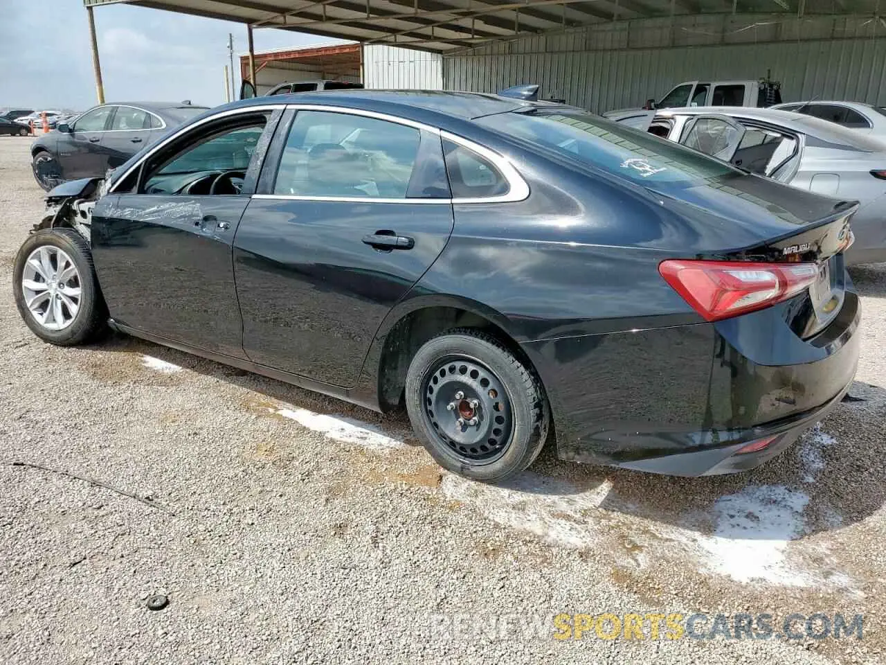 2 Photograph of a damaged car 1G1ZD5ST5KF166359 CHEVROLET MALIBU 2019