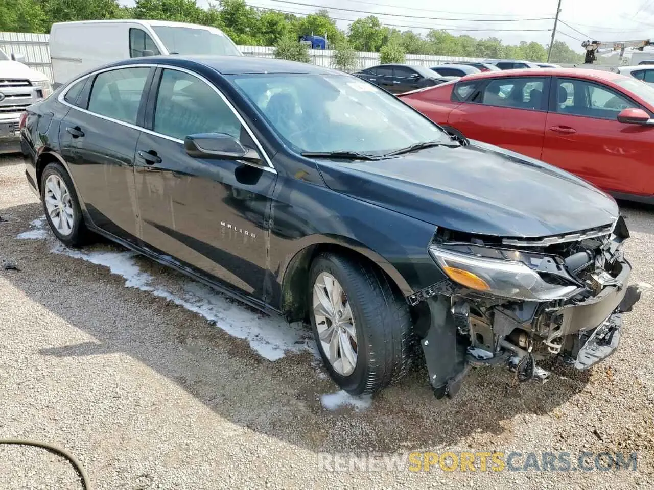 4 Photograph of a damaged car 1G1ZD5ST5KF166359 CHEVROLET MALIBU 2019