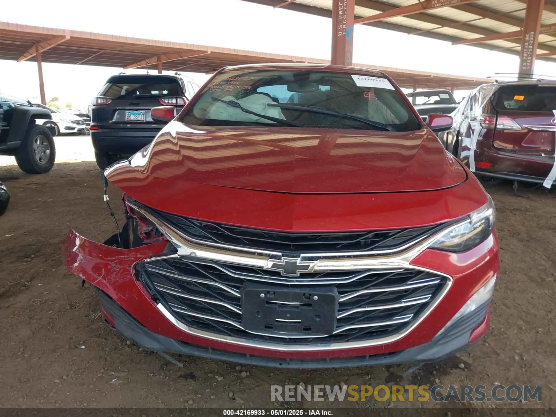 11 Photograph of a damaged car 1G1ZD5ST5KF207234 CHEVROLET MALIBU 2019