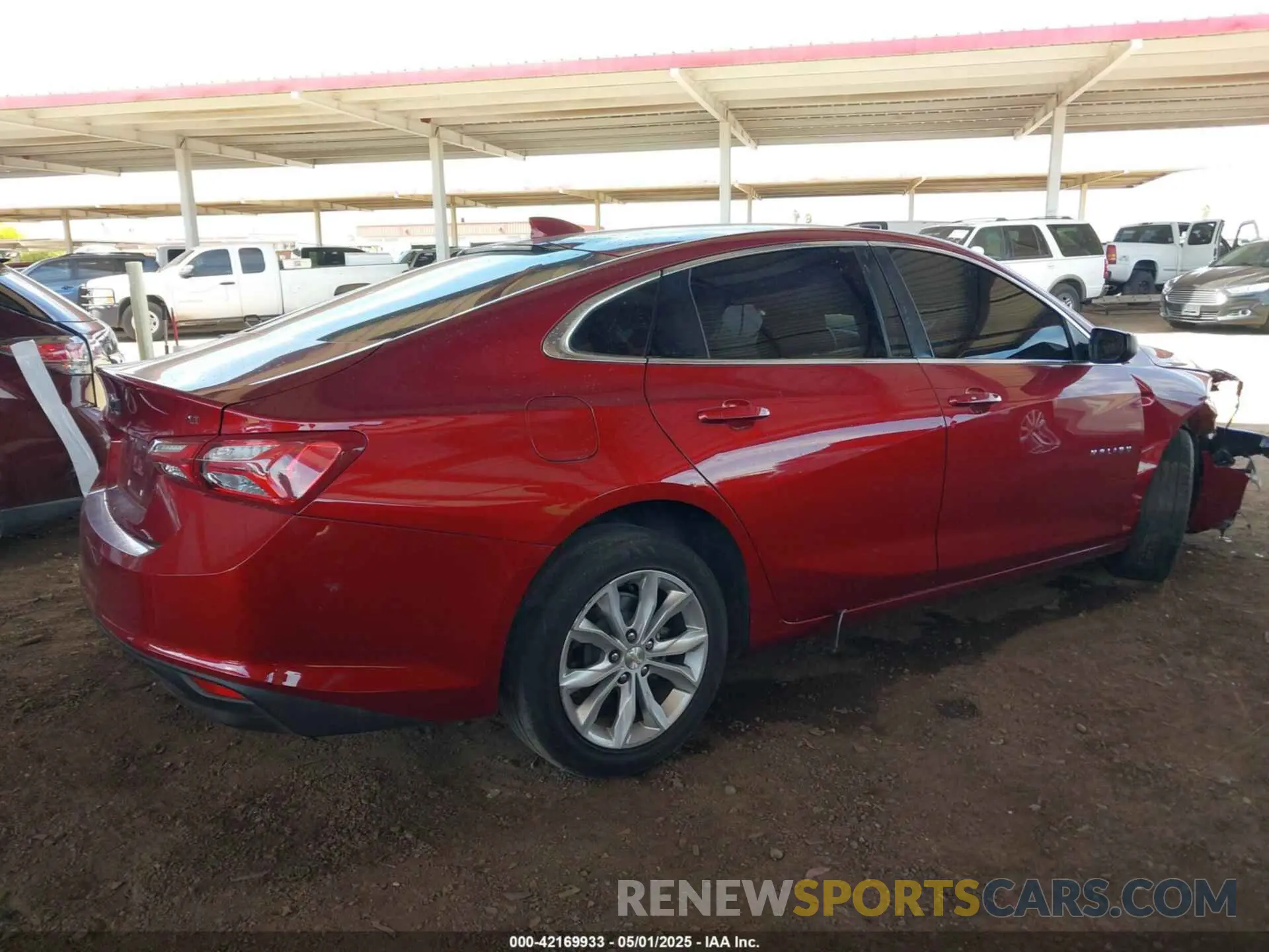 4 Photograph of a damaged car 1G1ZD5ST5KF207234 CHEVROLET MALIBU 2019