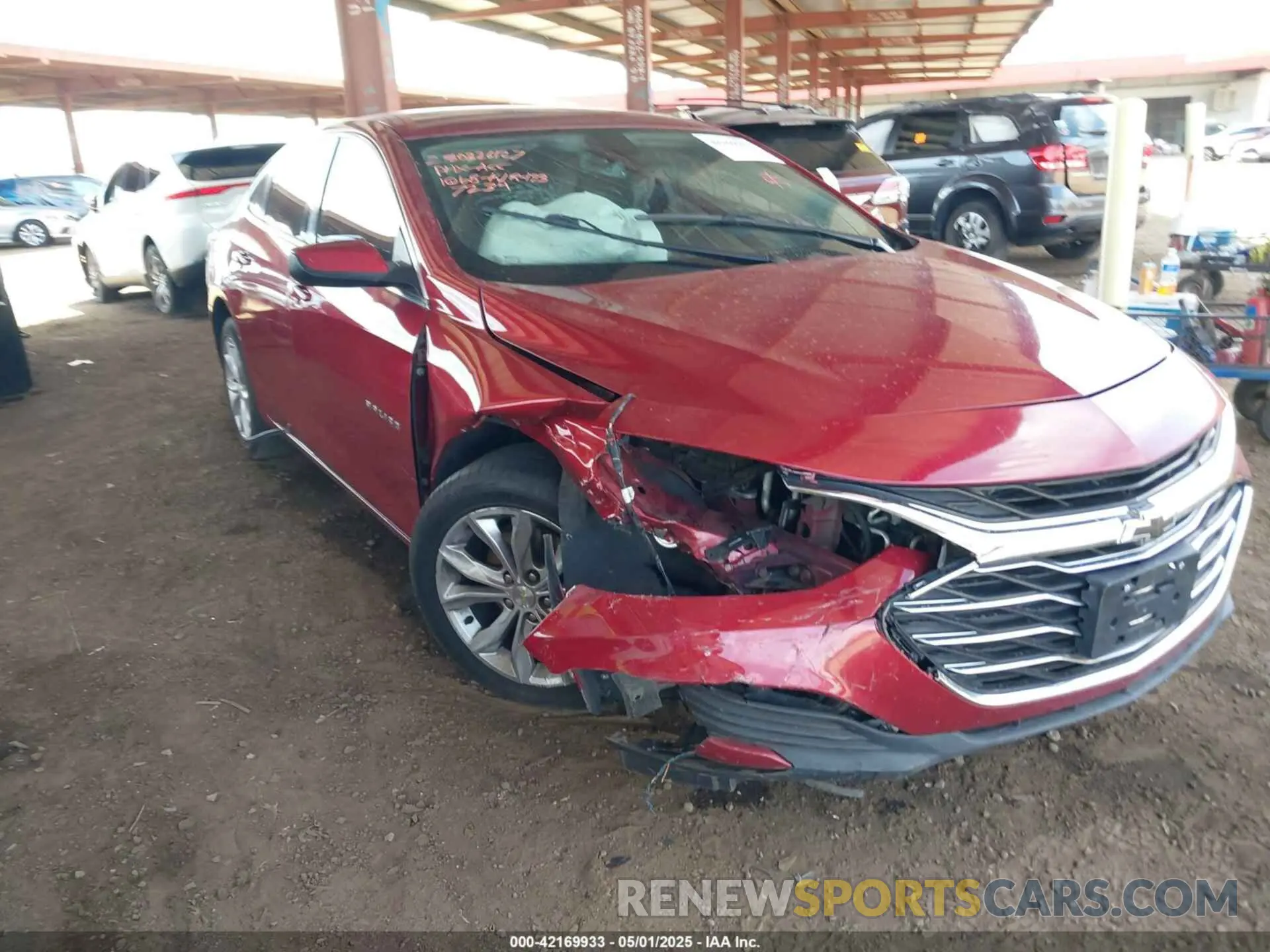 6 Photograph of a damaged car 1G1ZD5ST5KF207234 CHEVROLET MALIBU 2019