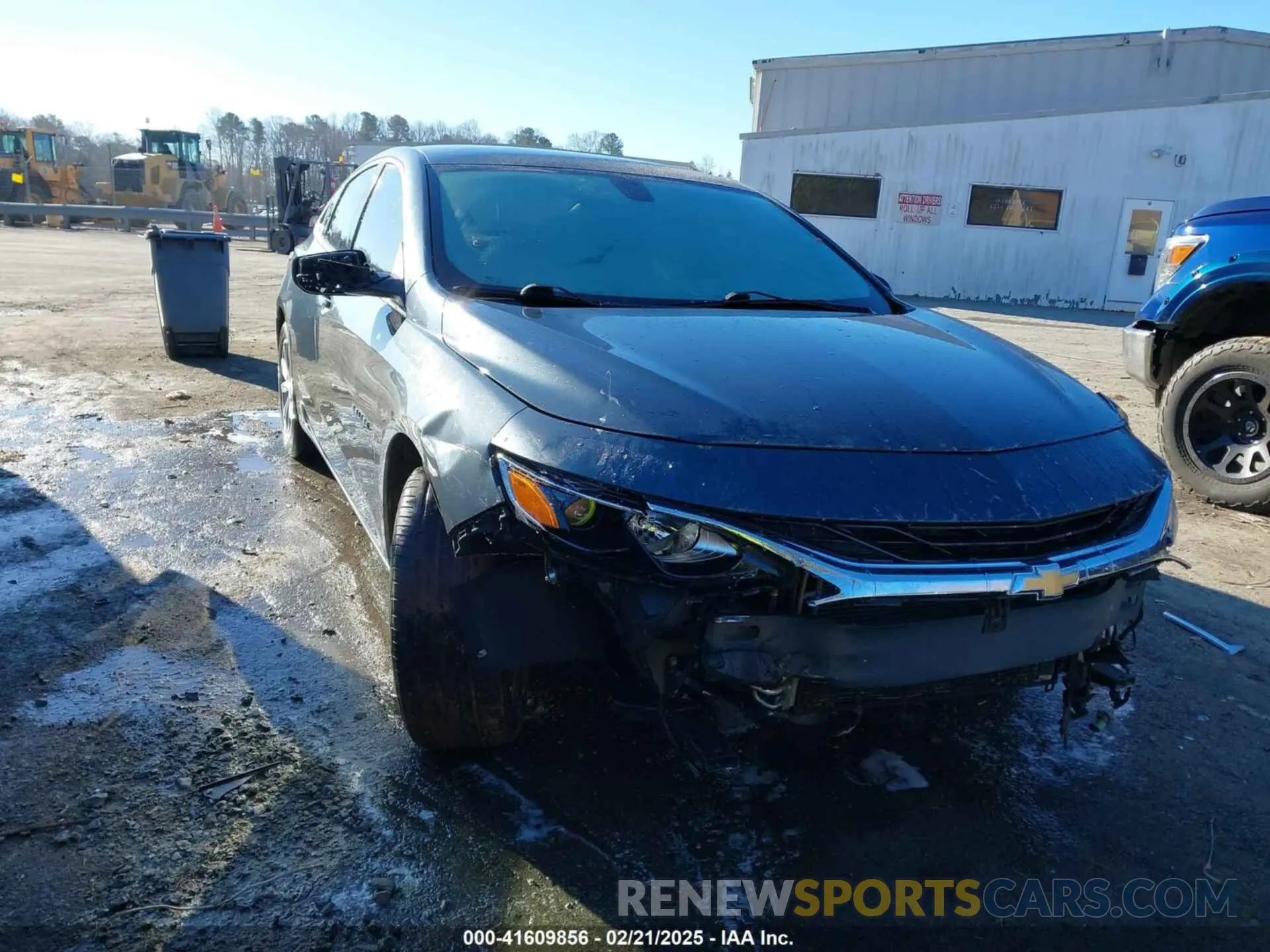 1 Photograph of a damaged car 1G1ZD5ST6KF107787 CHEVROLET MALIBU 2019