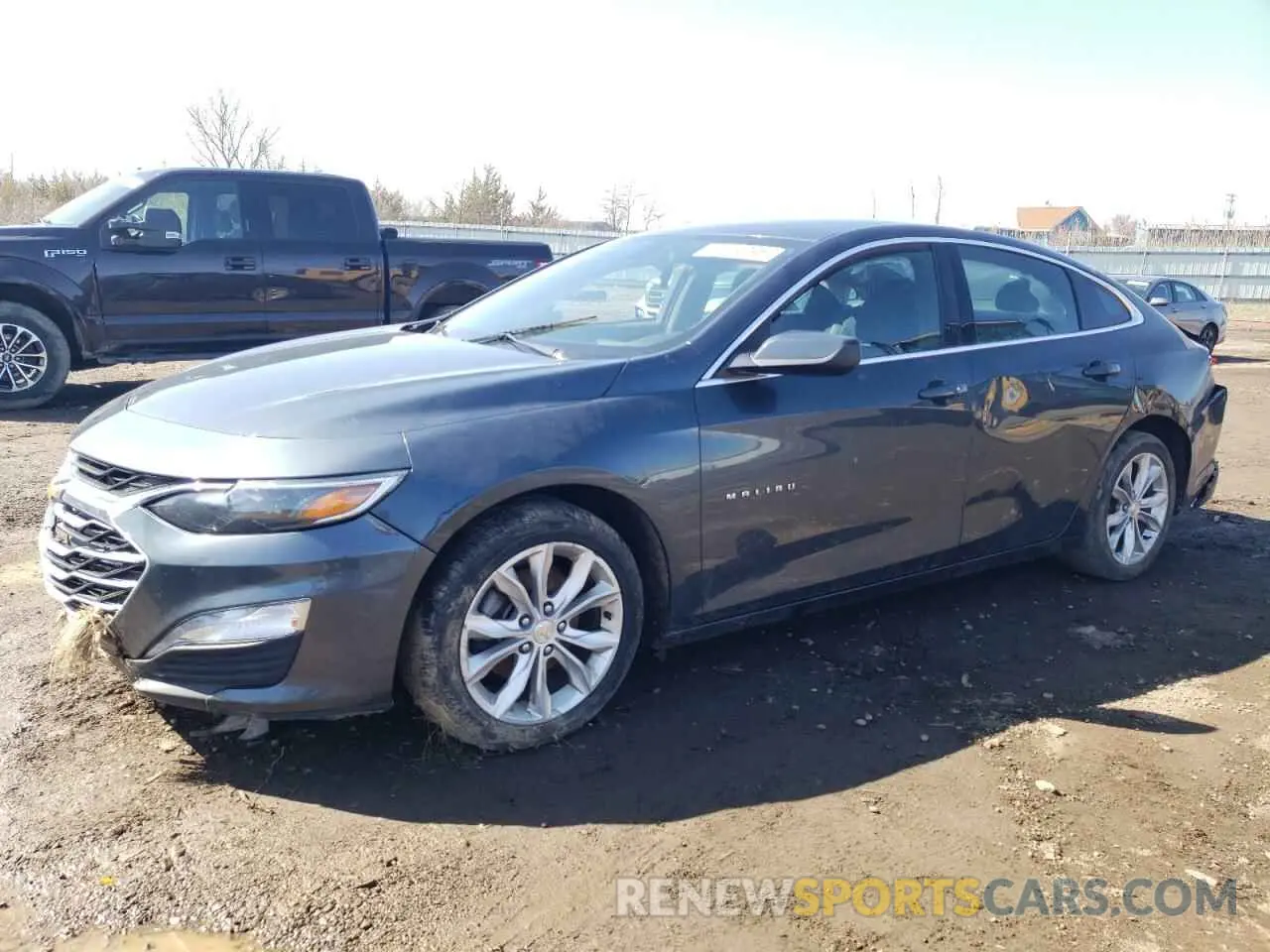 1 Photograph of a damaged car 1G1ZD5ST6KF118188 CHEVROLET MALIBU 2019