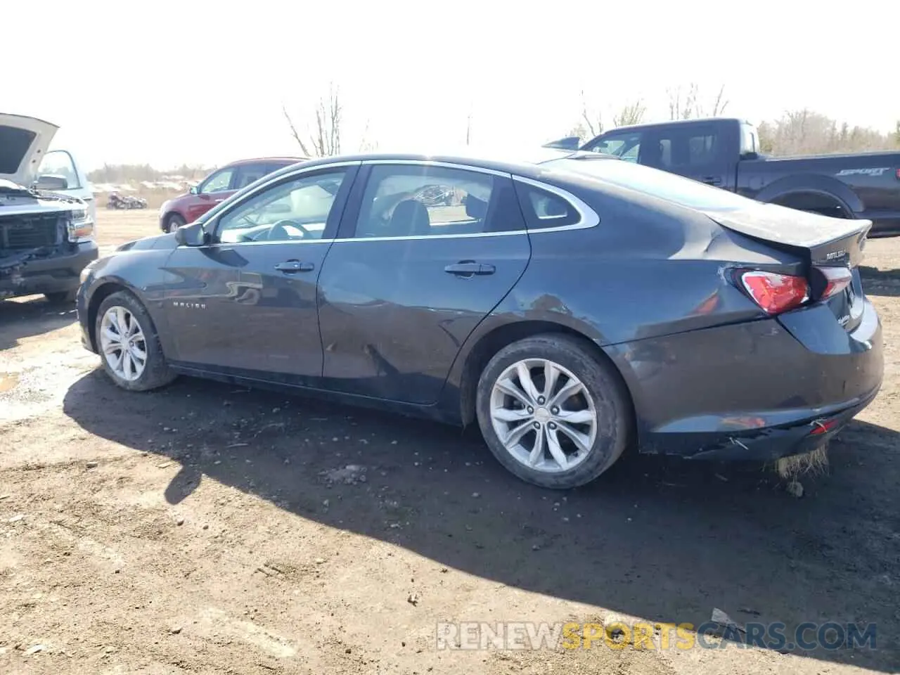 2 Photograph of a damaged car 1G1ZD5ST6KF118188 CHEVROLET MALIBU 2019