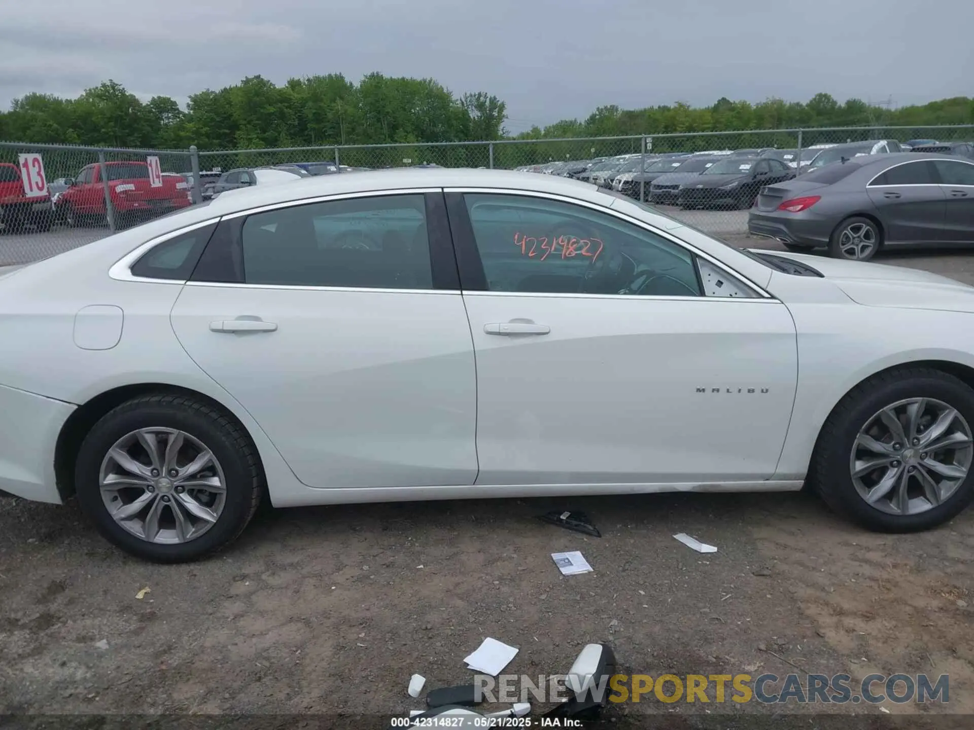 13 Photograph of a damaged car 1G1ZD5ST6KF131023 CHEVROLET MALIBU 2019