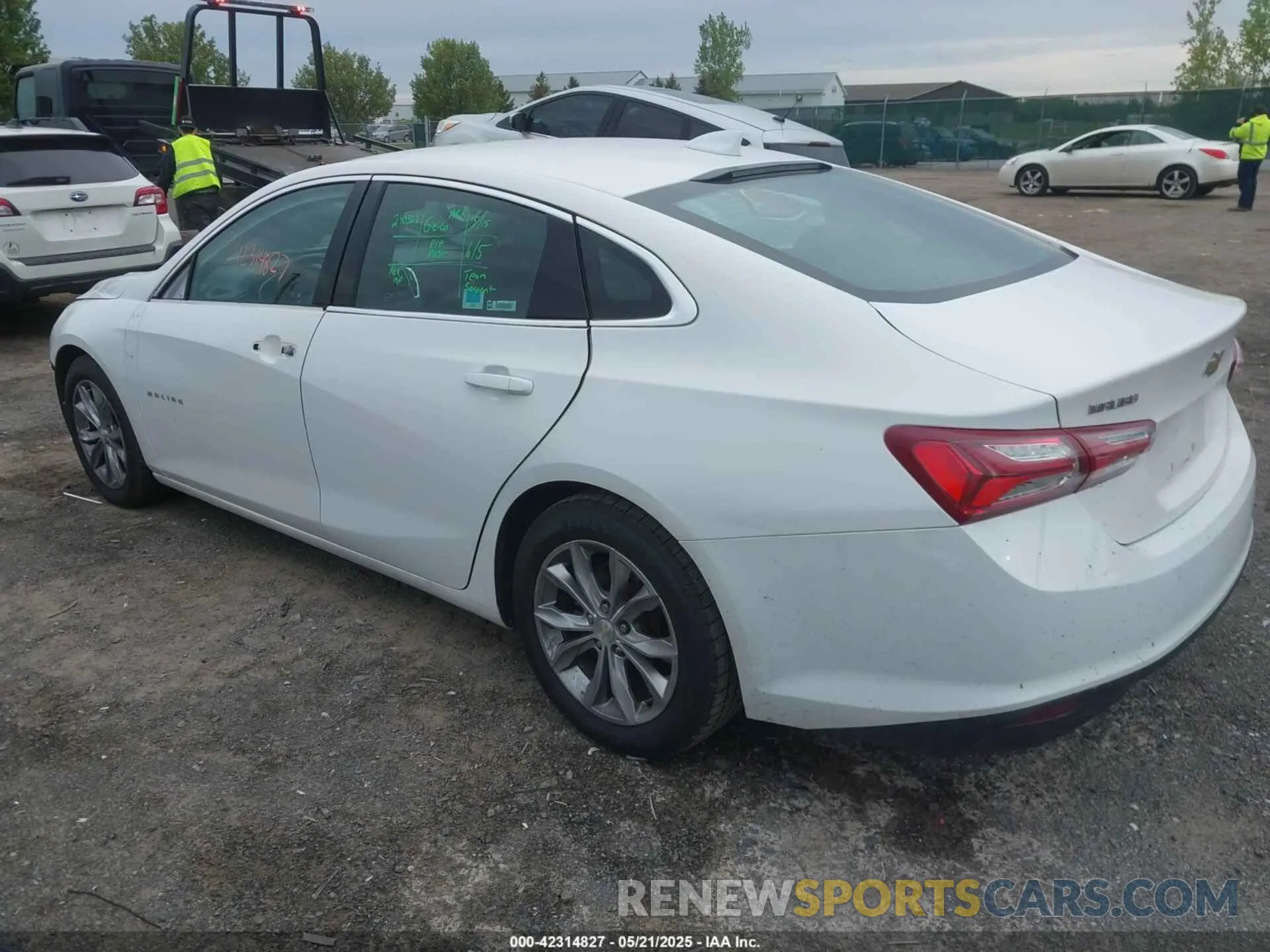 3 Photograph of a damaged car 1G1ZD5ST6KF131023 CHEVROLET MALIBU 2019