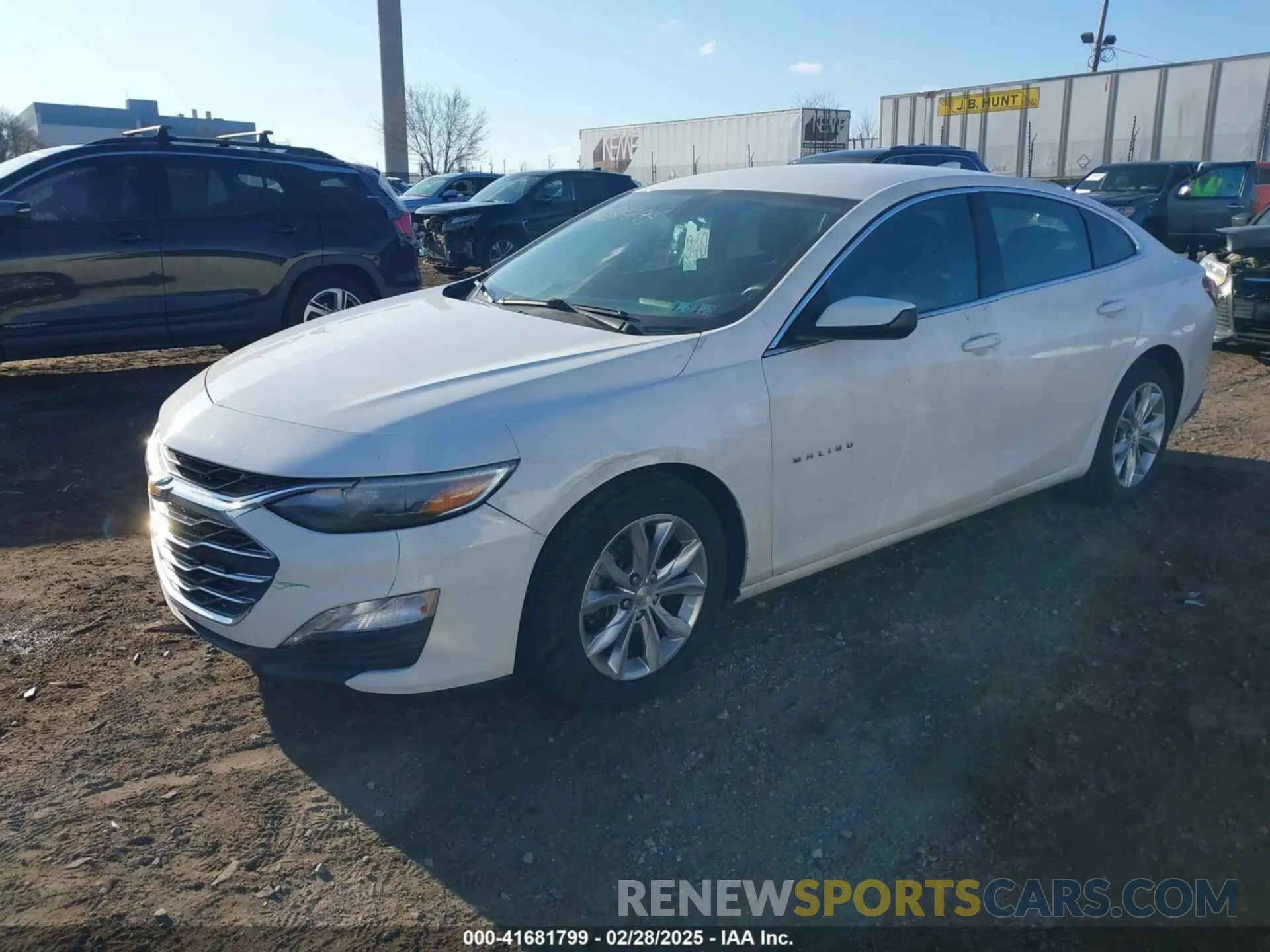 2 Photograph of a damaged car 1G1ZD5ST6KF135489 CHEVROLET MALIBU 2019