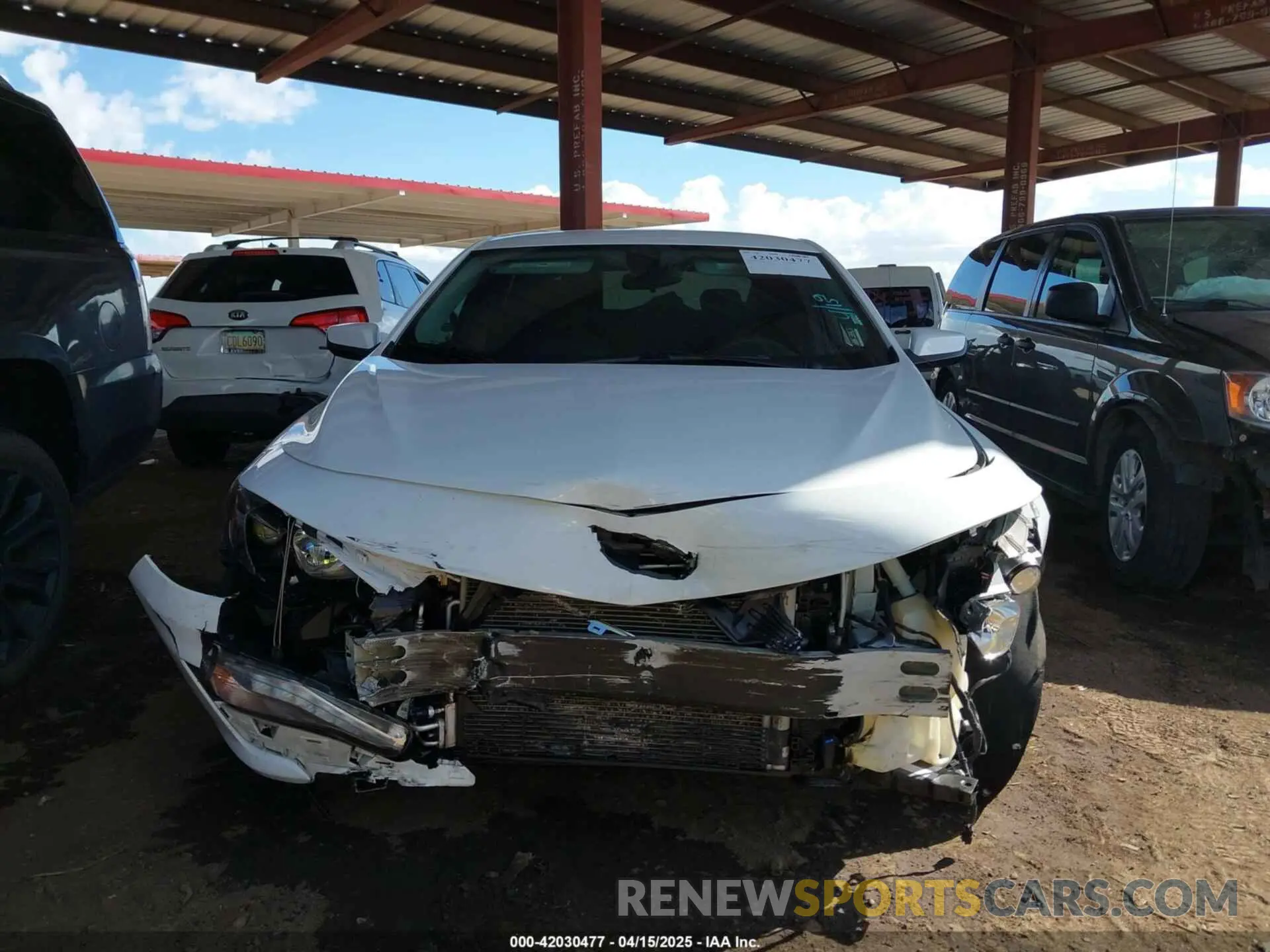13 Photograph of a damaged car 1G1ZD5ST6KF136593 CHEVROLET MALIBU 2019