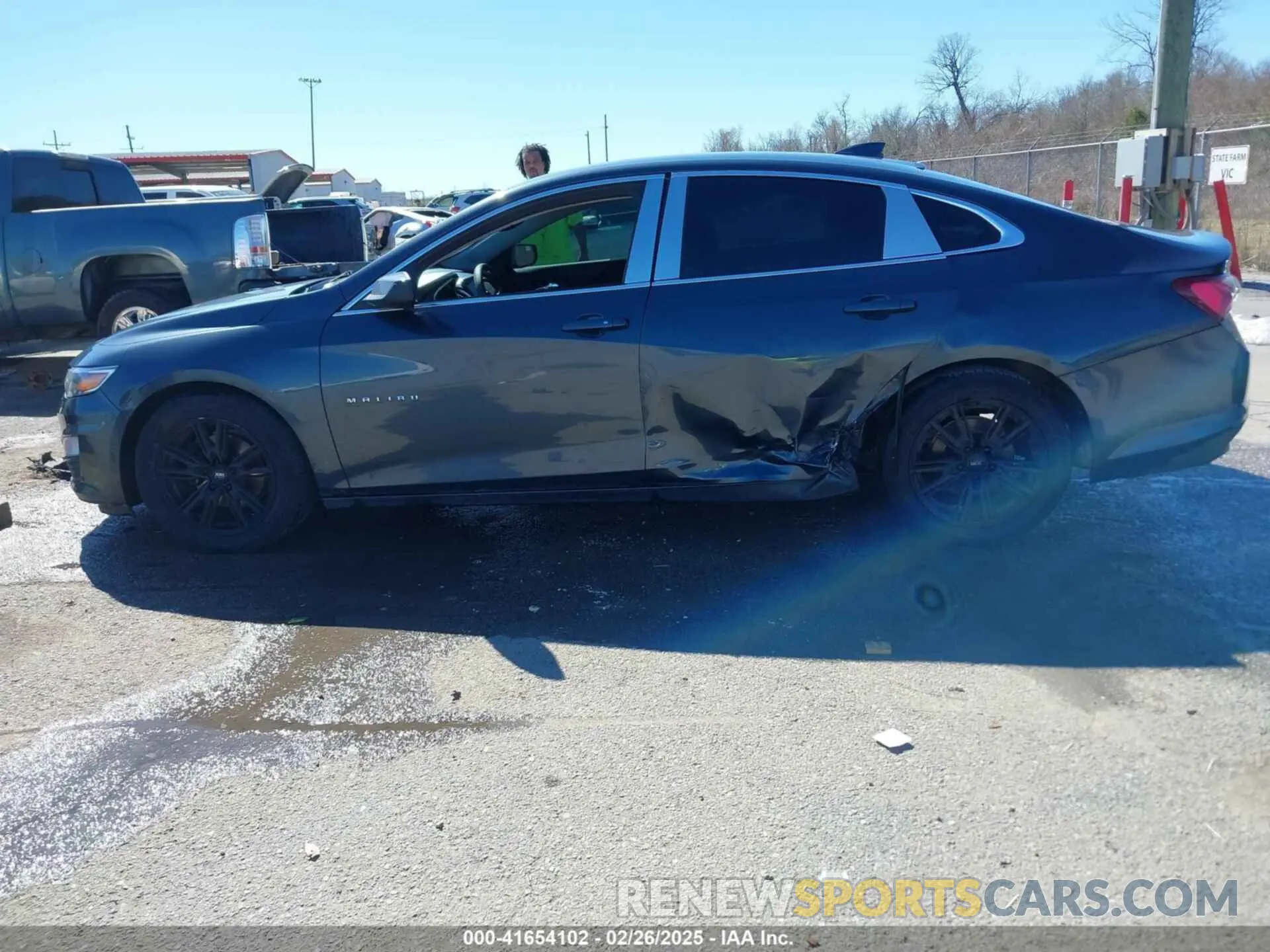 14 Photograph of a damaged car 1G1ZD5ST6KF136884 CHEVROLET MALIBU 2019