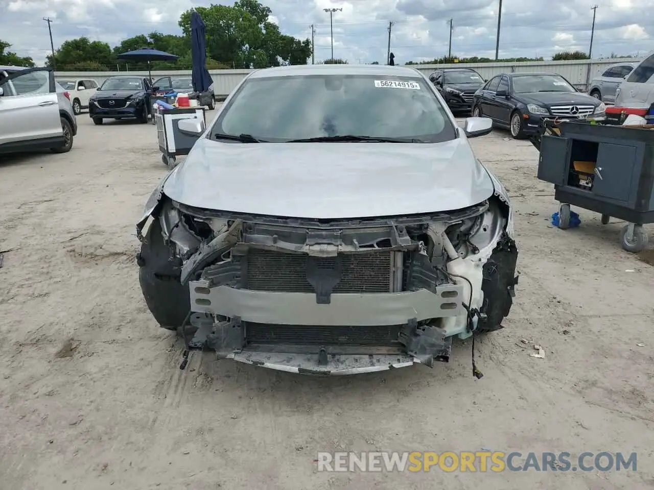 5 Photograph of a damaged car 1G1ZD5ST6KF140062 CHEVROLET MALIBU 2019