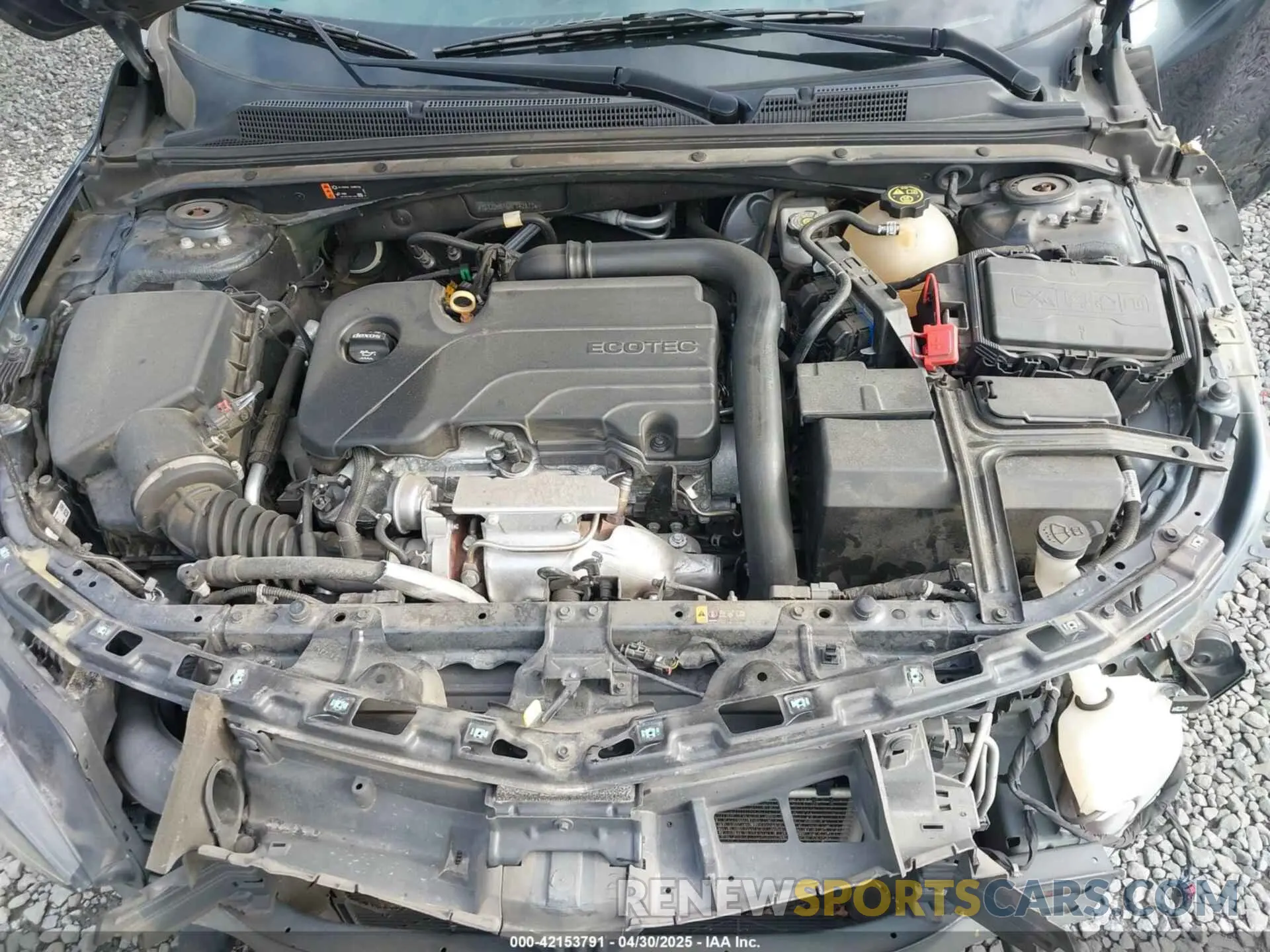 10 Photograph of a damaged car 1G1ZD5ST6KF142877 CHEVROLET MALIBU 2019