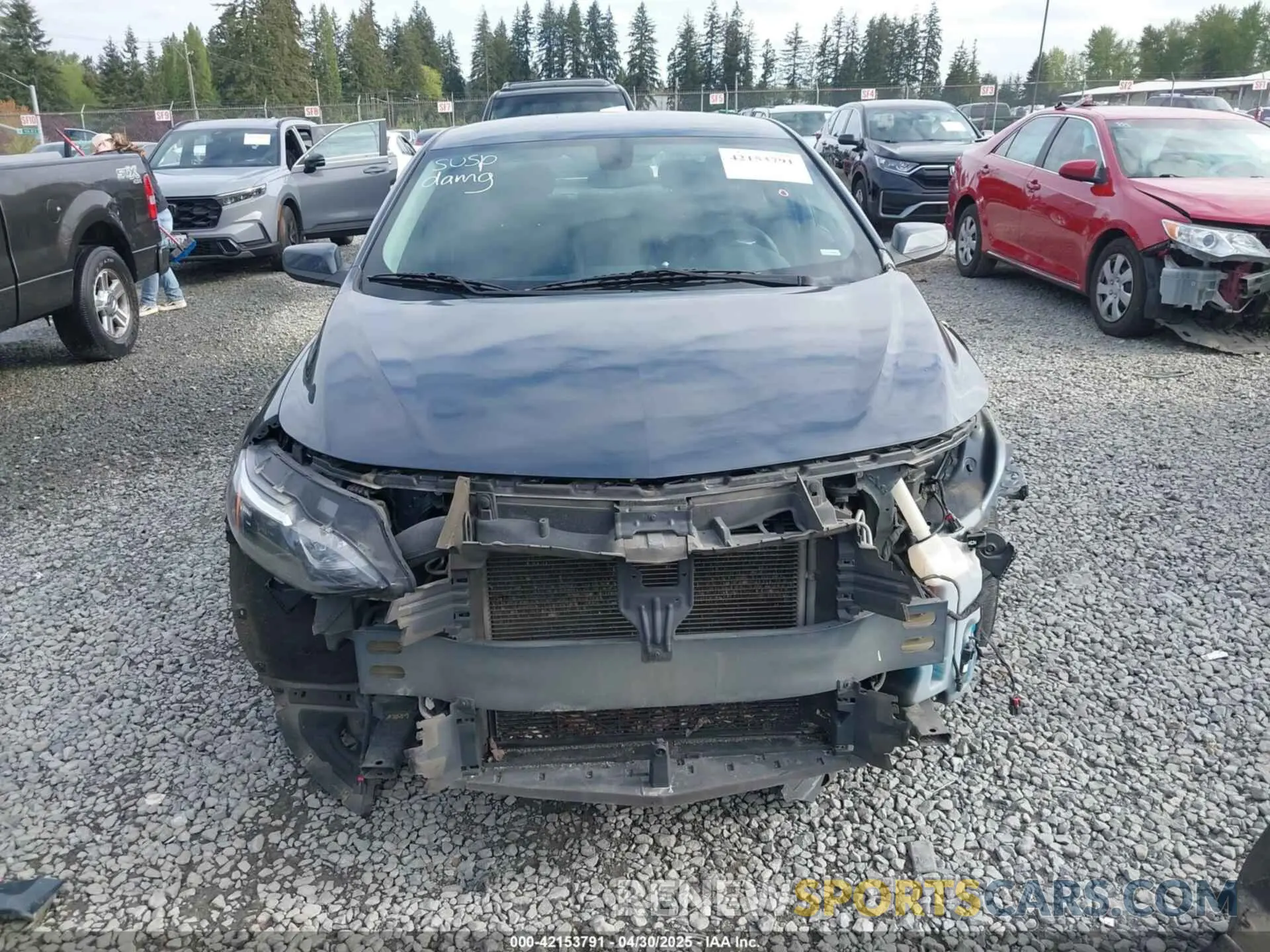 13 Photograph of a damaged car 1G1ZD5ST6KF142877 CHEVROLET MALIBU 2019