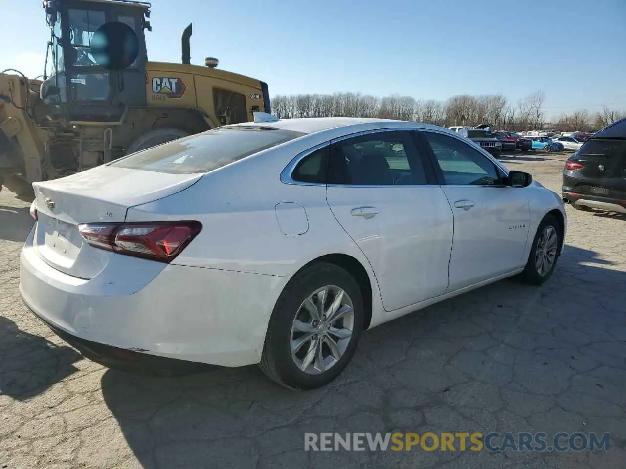 3 Photograph of a damaged car 1G1ZD5ST6KF161297 CHEVROLET MALIBU 2019