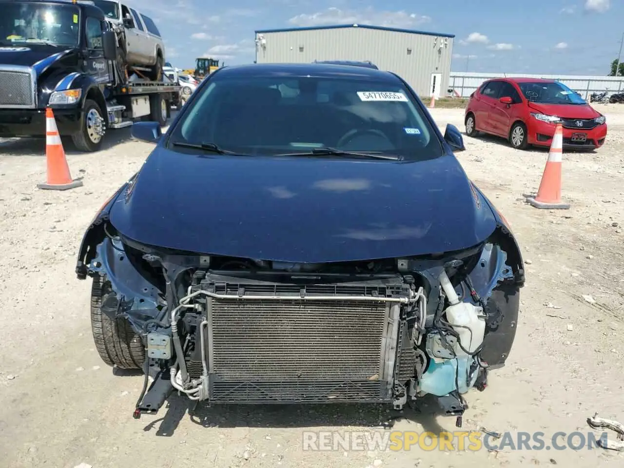 5 Photograph of a damaged car 1G1ZD5ST6KF198348 CHEVROLET MALIBU 2019