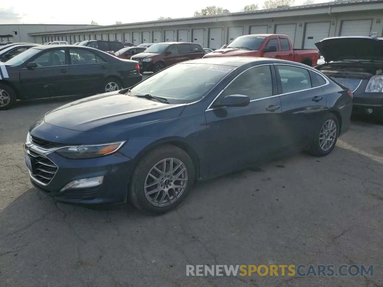 1 Photograph of a damaged car 1G1ZD5ST6KF208845 CHEVROLET MALIBU 2019