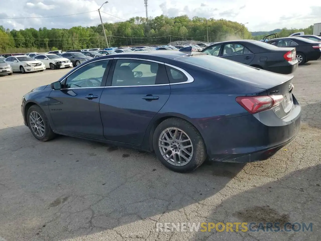 2 Photograph of a damaged car 1G1ZD5ST6KF208845 CHEVROLET MALIBU 2019