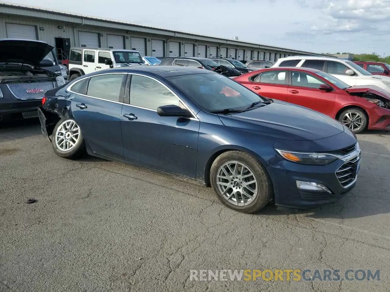 4 Photograph of a damaged car 1G1ZD5ST6KF208845 CHEVROLET MALIBU 2019