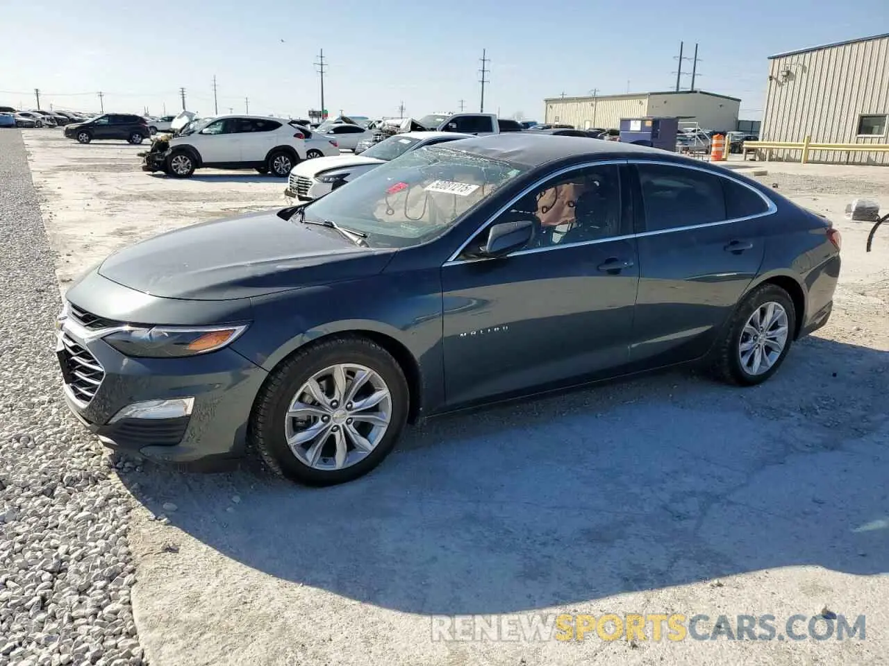 1 Photograph of a damaged car 1G1ZD5ST6KF209753 CHEVROLET MALIBU 2019