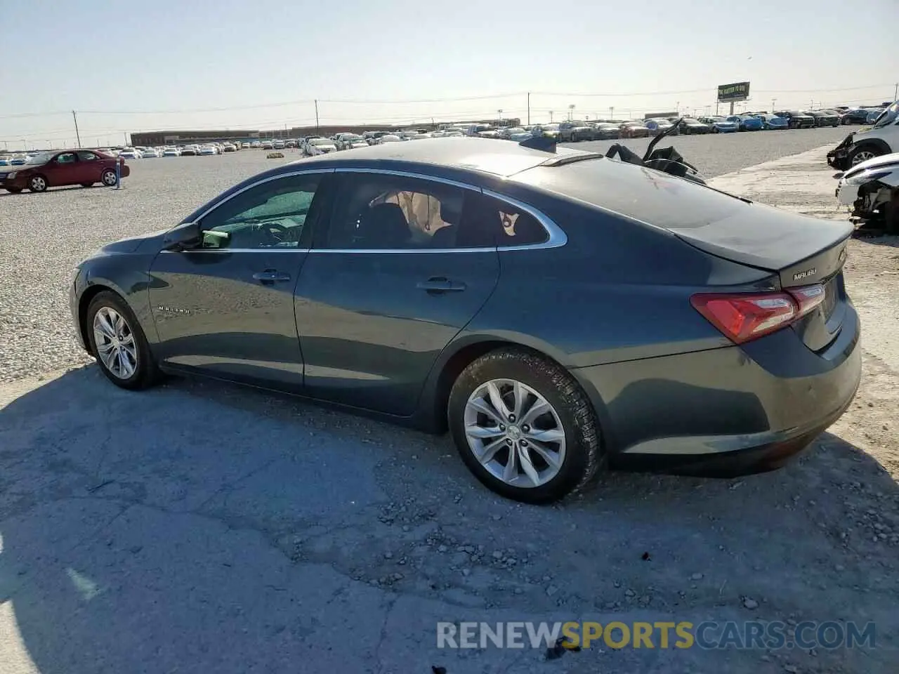 2 Photograph of a damaged car 1G1ZD5ST6KF209753 CHEVROLET MALIBU 2019
