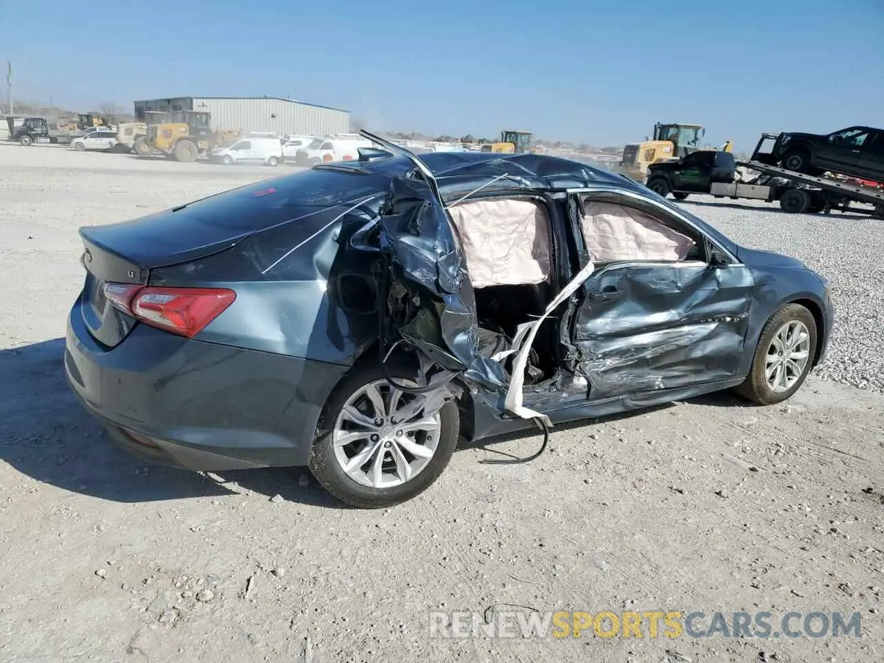 3 Photograph of a damaged car 1G1ZD5ST6KF209753 CHEVROLET MALIBU 2019