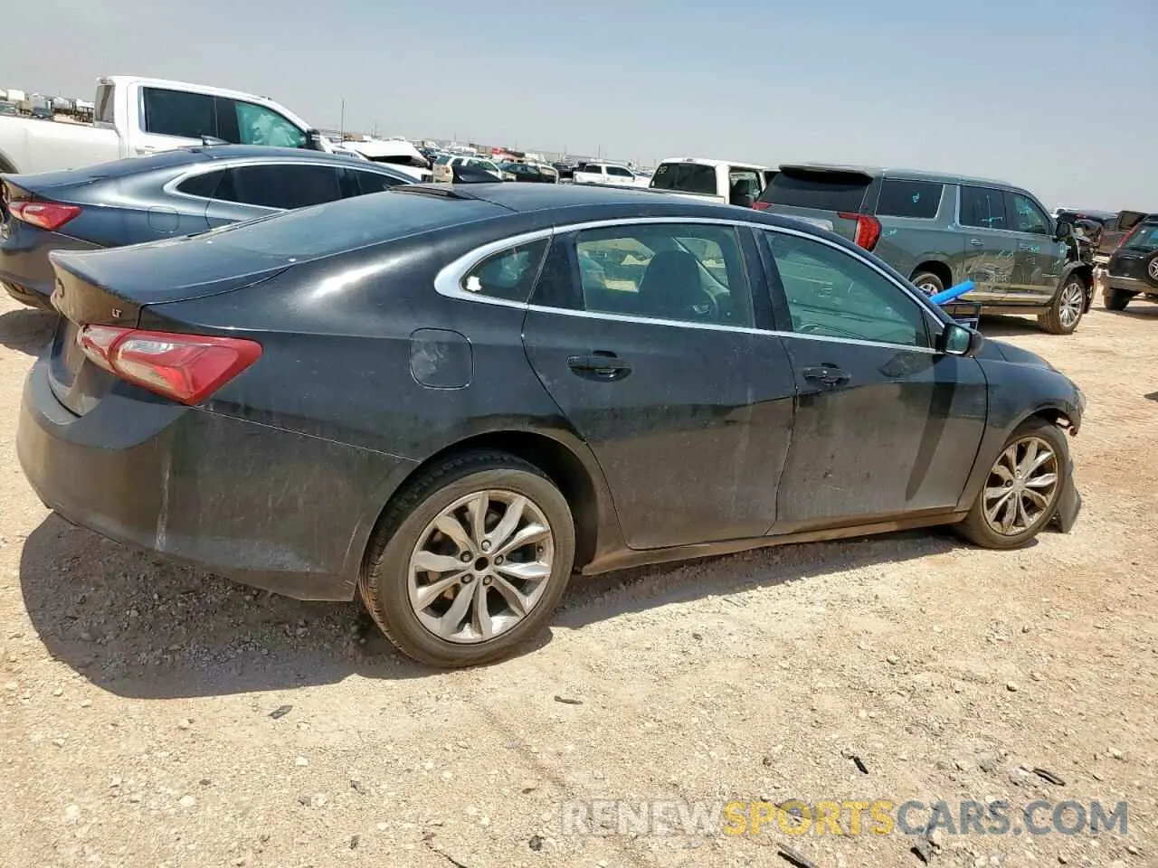 3 Photograph of a damaged car 1G1ZD5ST6KF223569 CHEVROLET MALIBU 2019
