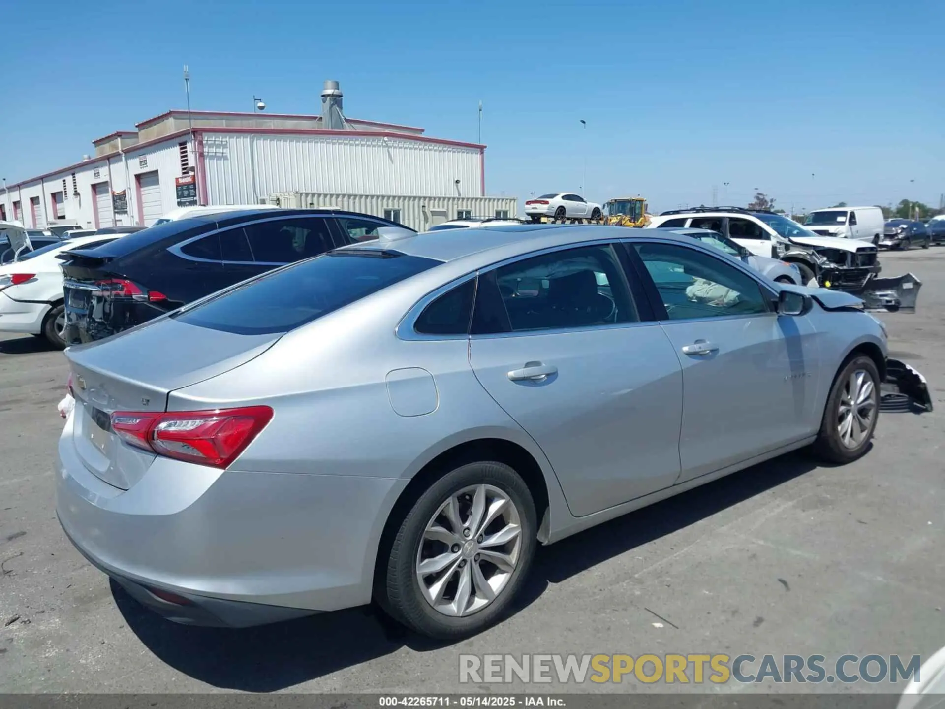 14 Photograph of a damaged car 1G1ZD5ST7KF112013 CHEVROLET MALIBU 2019