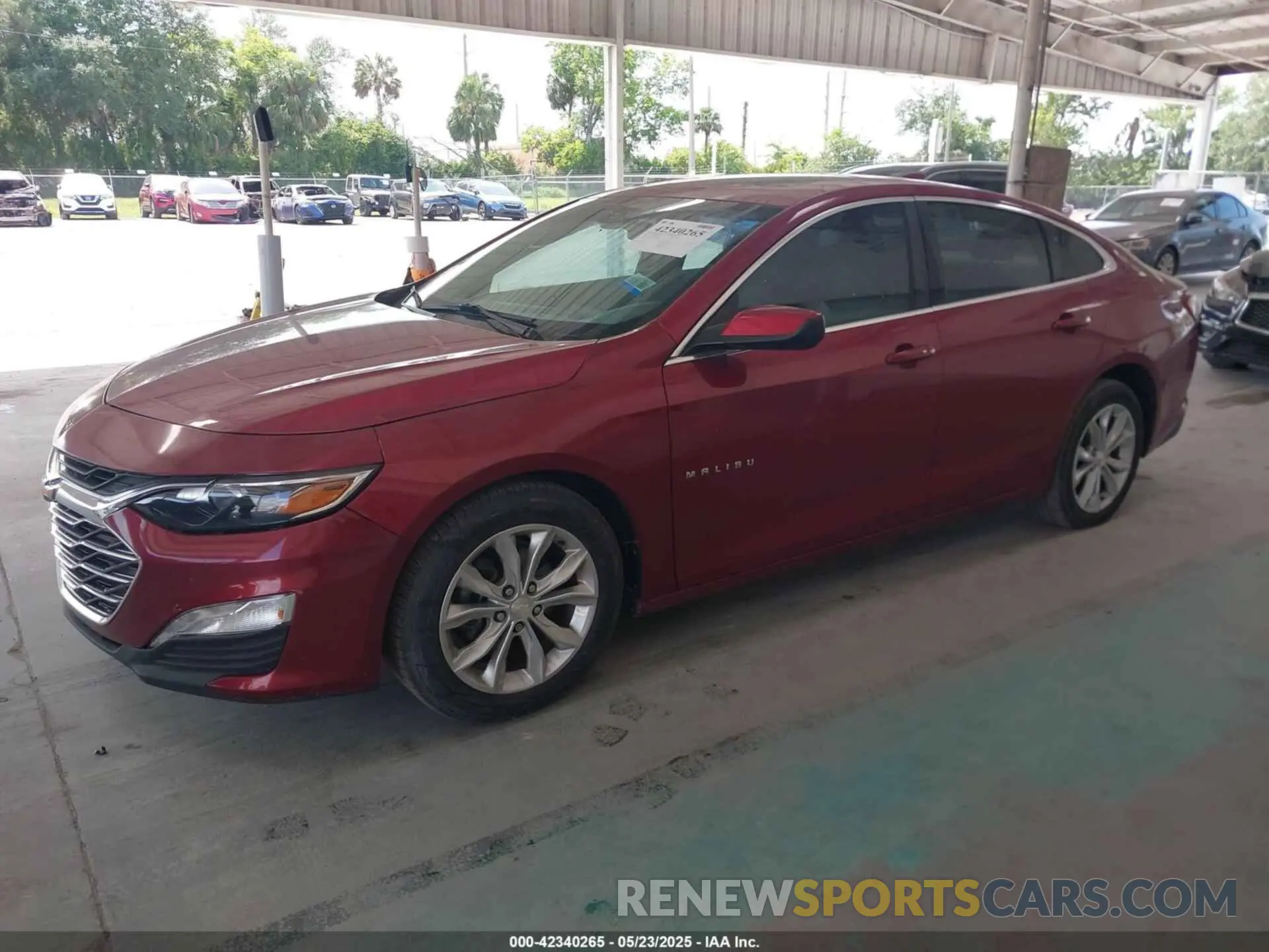 2 Photograph of a damaged car 1G1ZD5ST7KF114926 CHEVROLET MALIBU 2019