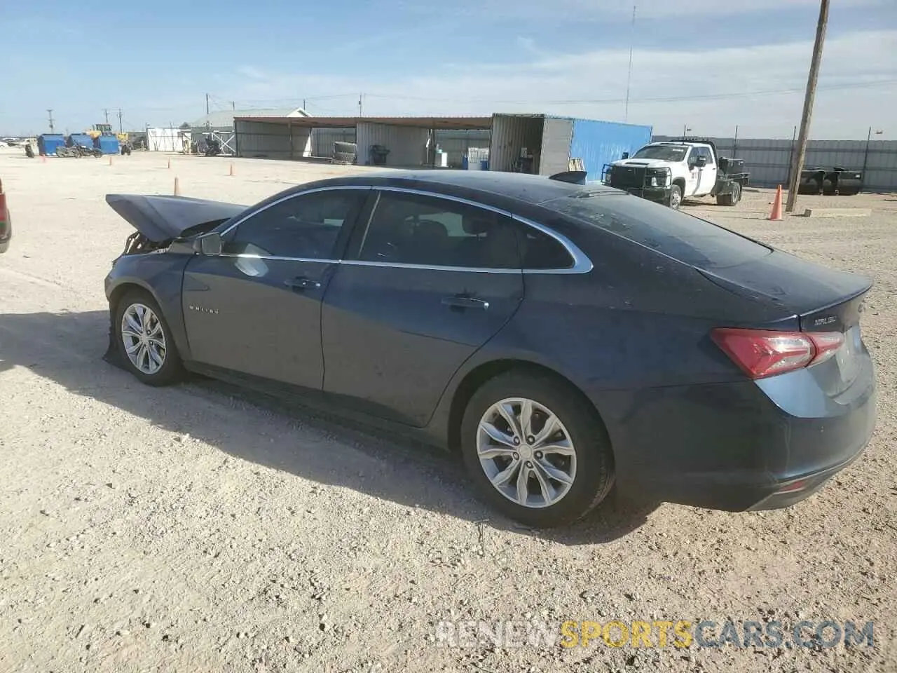 2 Photograph of a damaged car 1G1ZD5ST7KF132858 CHEVROLET MALIBU 2019