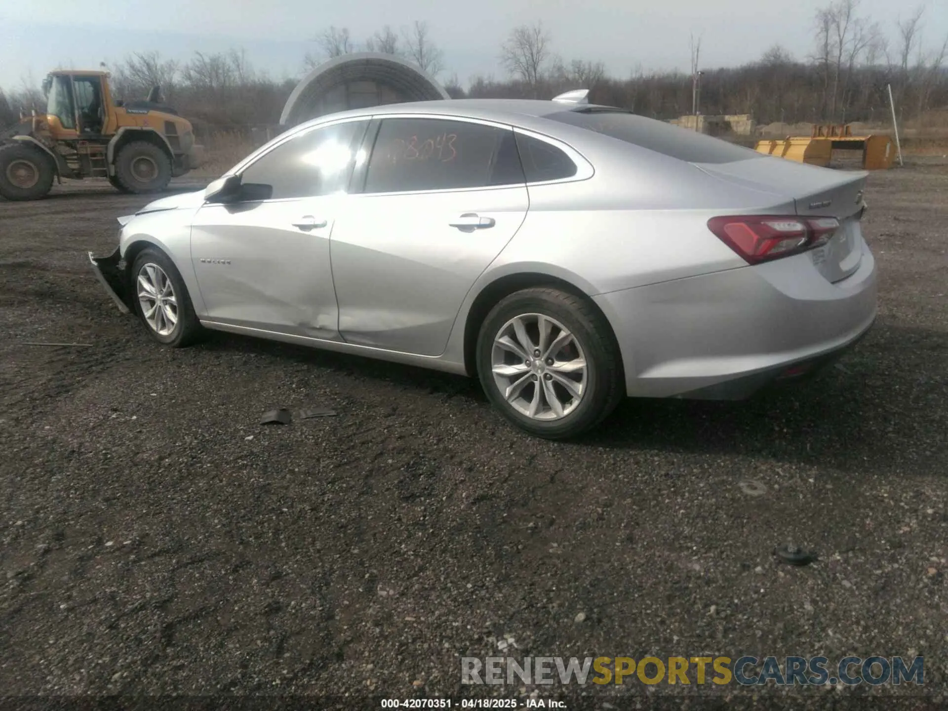 3 Photograph of a damaged car 1G1ZD5ST7KF148641 CHEVROLET MALIBU 2019