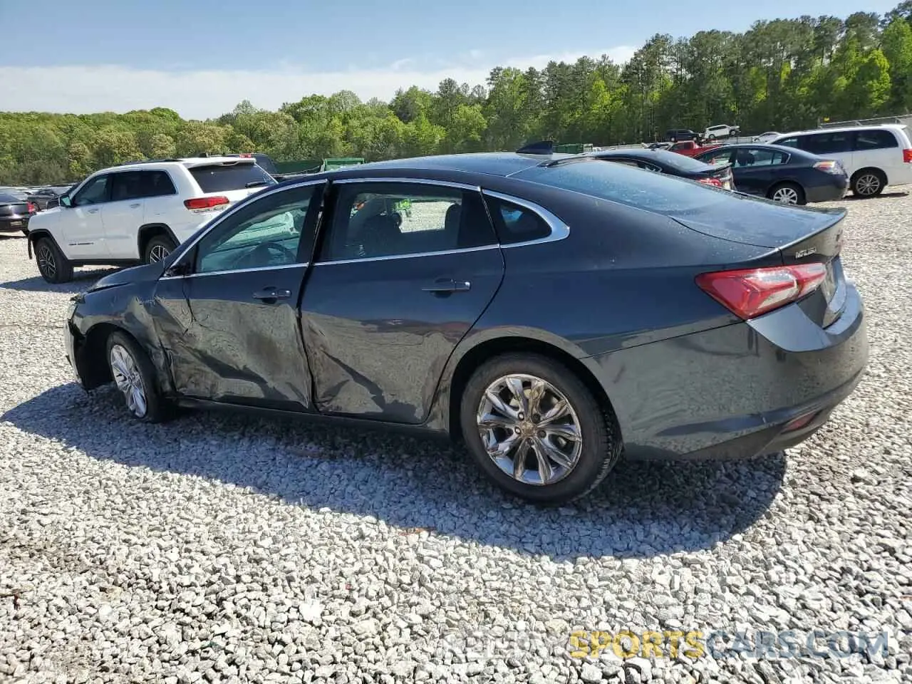 2 Photograph of a damaged car 1G1ZD5ST7KF148705 CHEVROLET MALIBU 2019