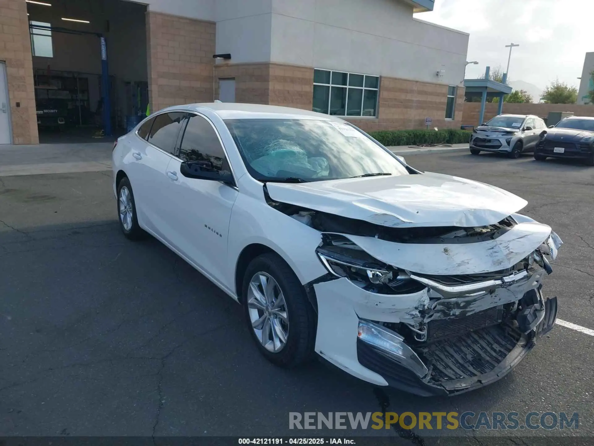 1 Photograph of a damaged car 1G1ZD5ST7KF152897 CHEVROLET MALIBU 2019
