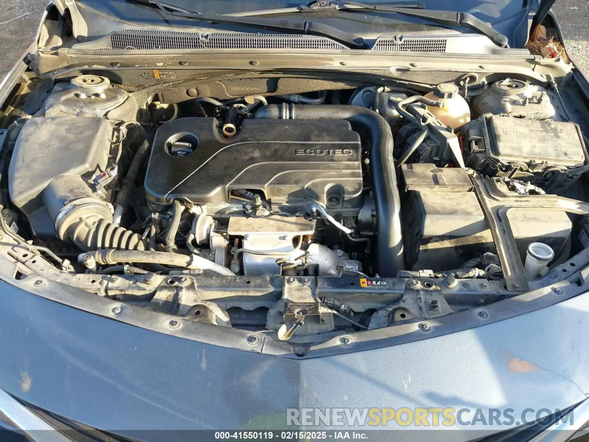 10 Photograph of a damaged car 1G1ZD5ST7KF154956 CHEVROLET MALIBU 2019
