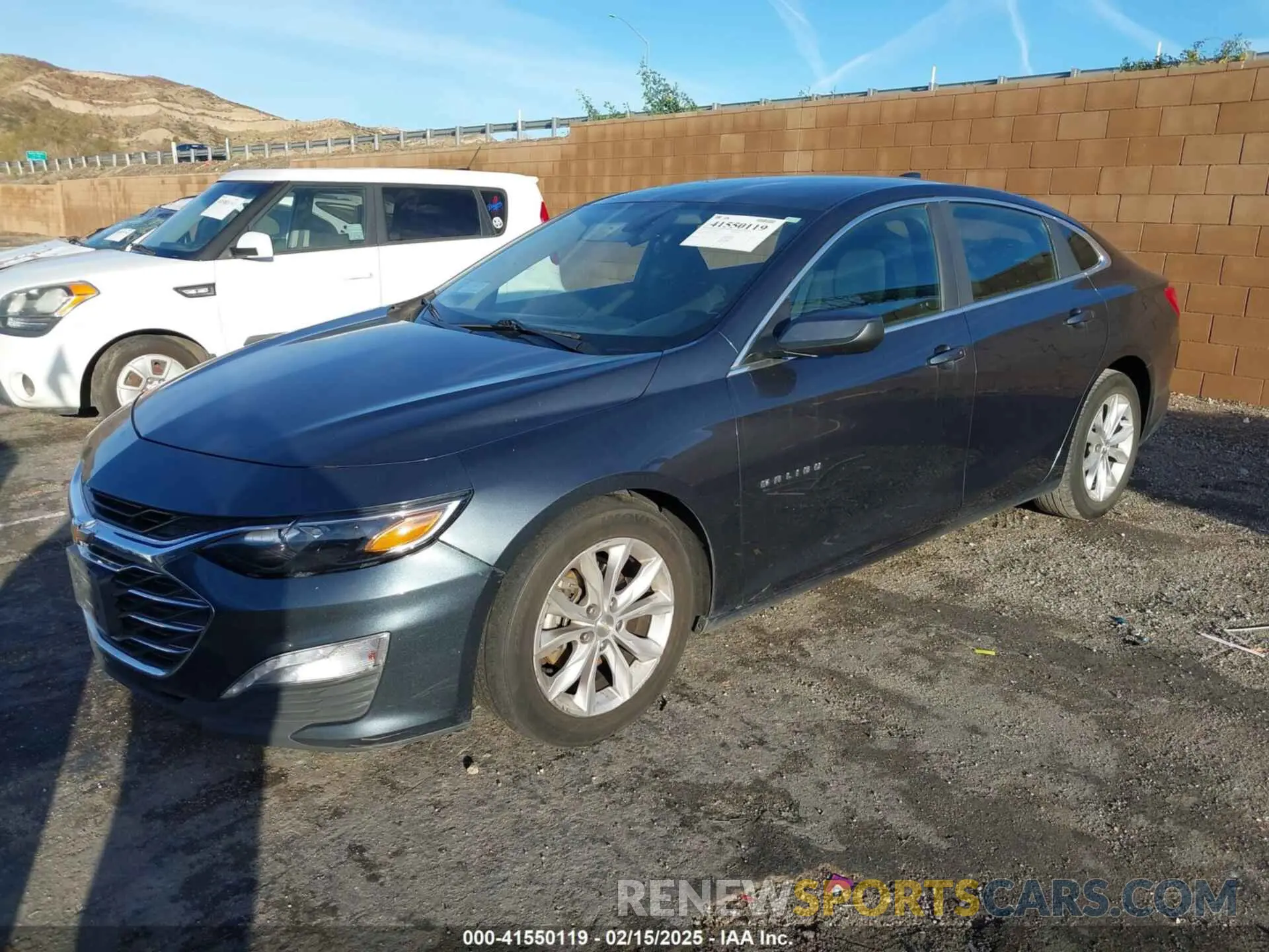 2 Photograph of a damaged car 1G1ZD5ST7KF154956 CHEVROLET MALIBU 2019