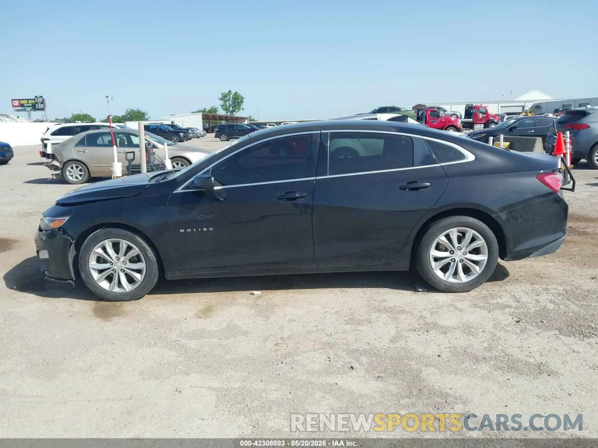 14 Photograph of a damaged car 1G1ZD5ST7KF155668 CHEVROLET MALIBU 2019