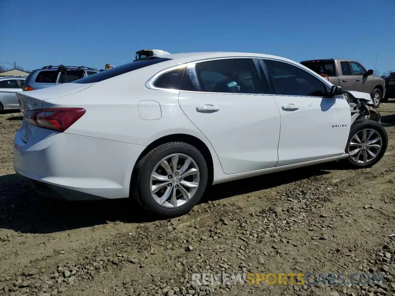 3 Photograph of a damaged car 1G1ZD5ST7KF160644 CHEVROLET MALIBU 2019