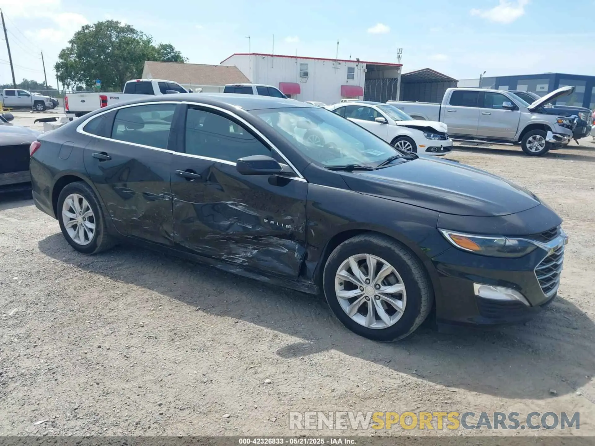 1 Photograph of a damaged car 1G1ZD5ST7KF162121 CHEVROLET MALIBU 2019