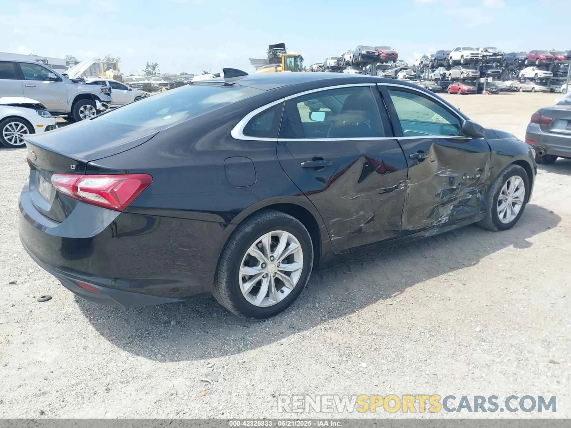 4 Photograph of a damaged car 1G1ZD5ST7KF162121 CHEVROLET MALIBU 2019