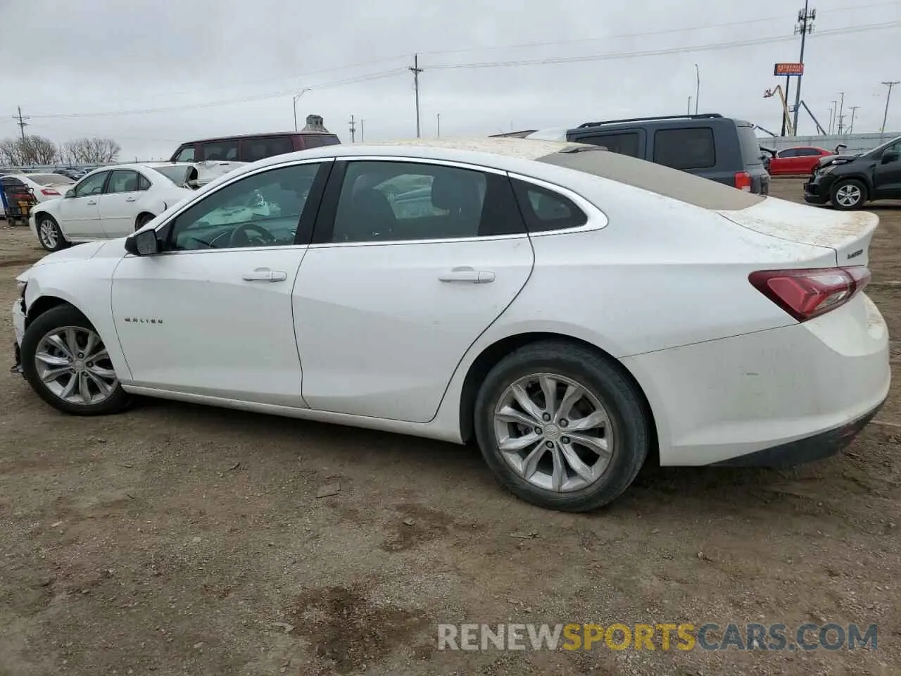 2 Photograph of a damaged car 1G1ZD5ST7KF164662 CHEVROLET MALIBU 2019